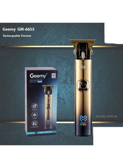 Dealsure Professionals Design Perfect Shaver And Haircut Rechargeable Beard And Moustaches Hair Machine And Trimming With Cord And Without Cordless Use (Gold Colour)  - Image 4