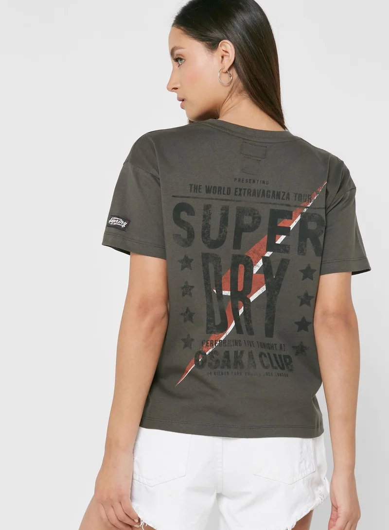 Superdry Crew Neck Logo T-Shirt