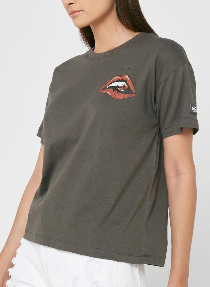 Superdry Crew Neck Logo T-Shirt