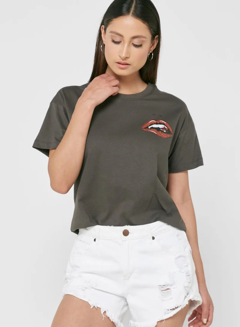 Superdry Crew Neck Logo T-Shirt