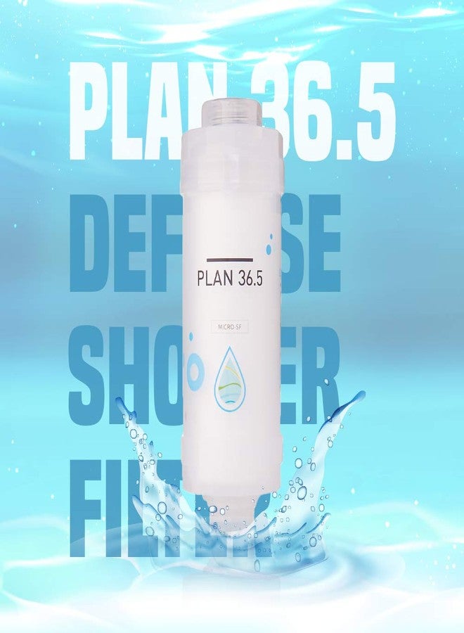Plan 36.5 Premium Vitamin C Korean Hand Shower Filter Combo for Bathroom Shower ((Lemon+Deluxe)) - Image 1