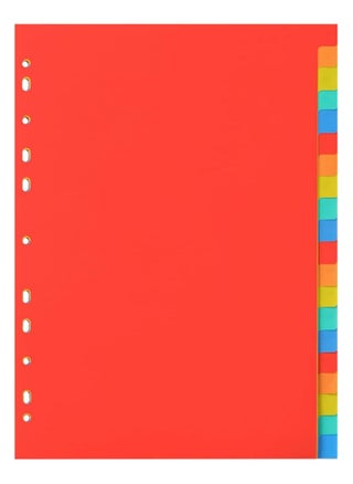 20-Pack A4 Plastic File Dividers for Folder Organization, Multicolored - pzsku/Z7B7B45DDE6EB36997320Z/45/_/1737698349/dfaa2cf3-4026-46a6-8ea8-890e88cc2b90