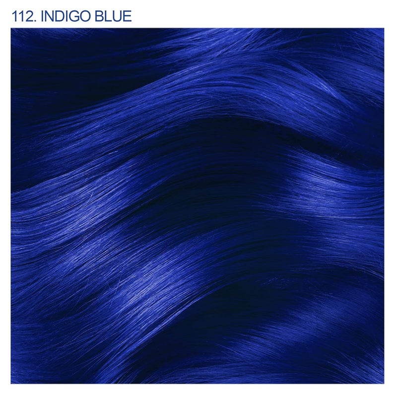 Adore Semi Permanent Hair Color (112 Indigo Blue) | Vegan & Cruelty-Free Blue Hair Dye | No Ammonia, No Peroxide, No Alcohol | 4 Fl Oz (Pack of 1) - Image 2