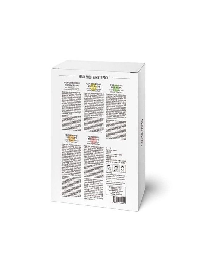KOSBEAUTY - Nacific Premium Facial Mask Sheet Variety Pack 10 Sheets With Kpop Stray Kids Photocards For Deep Hydration Skincare Korean Beauty Set For Women And Men - Image 1