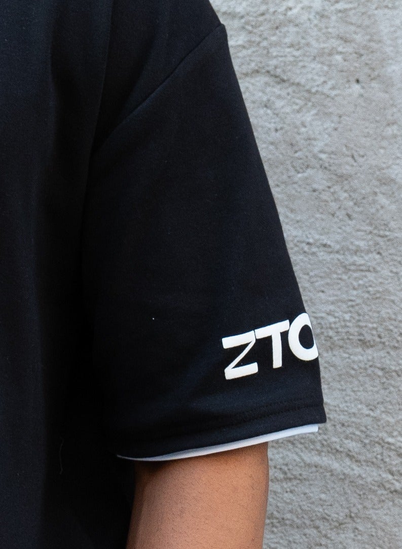 Ztoiq ZTOIQ Men’s Premium Oversized Tapestry T-Shirt with Applique Detailing | High-Quality Streetwear  - Image 5