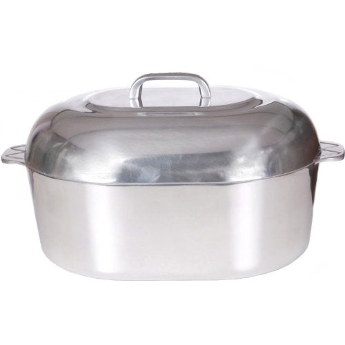 Cajun Classic 18Inch Oval Aluminum Roaster  GL10055
