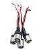 Bstenky 4 Pack 1157 BAY15D LED Bulb Male Socket Prewired Connector Wiring Harness Adapter Plug for Car Headlight Turn Signal Tail Lamp - Image 2