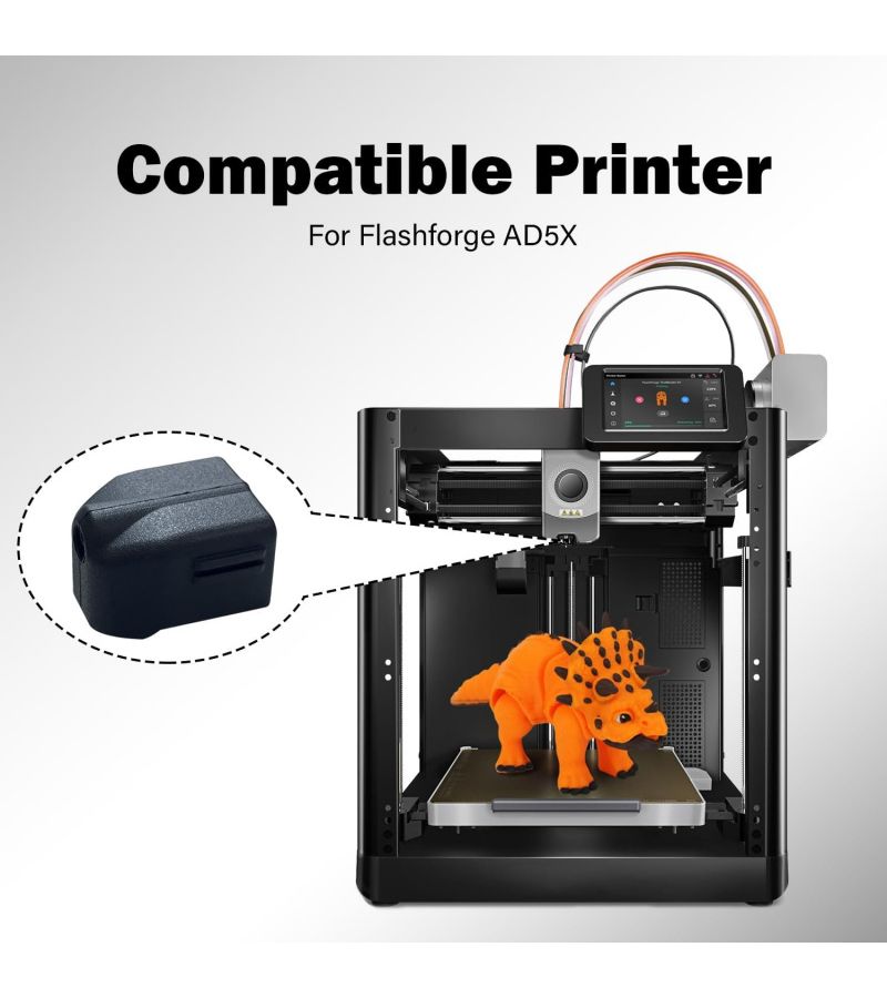 3 قطع لطابعة Flashforge Ad5x ثلاثية الأبعاد - مجموعة 1 غطاء سيليكون لمبيت كتلة التسخين للفوهة الساخنة - إضافات الطباعة ثلاثية الأبعاد - Image 5