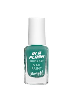 In A Flash Quick Dry Nail Paint Teal Rush