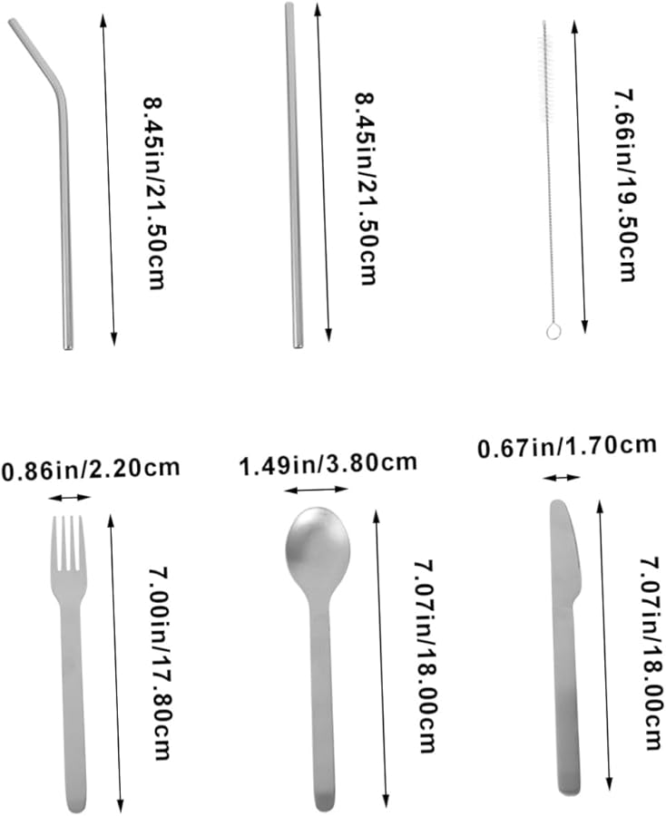 Stainless Steel 5 Piece Heavy Duty Serving Utensils Set Fork Spoon Buffet Cutlery - Image 2