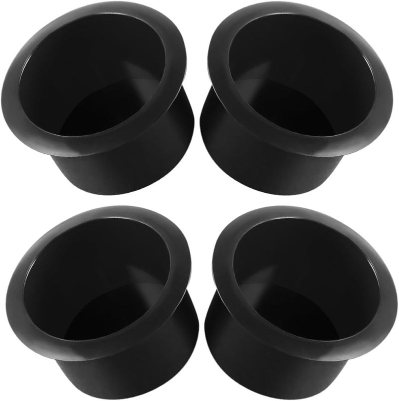 4pcs Plastic Cup Holder Insert for Rv Sofa, Boat, and Recliner Couch Accessories with Slot, 63mm Height X 108mm Width, Replacement Cup Holders for Vehicle Interior - Image 1