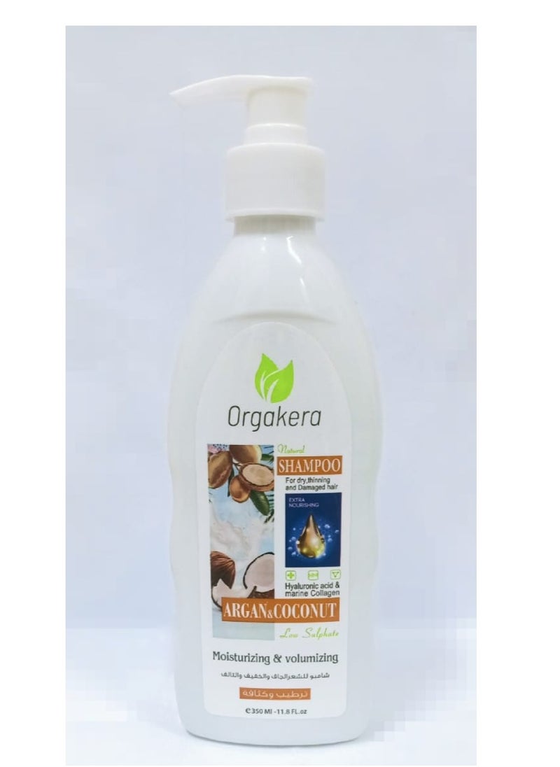 Orjakera-argan-coconut shampoo-350-ml
