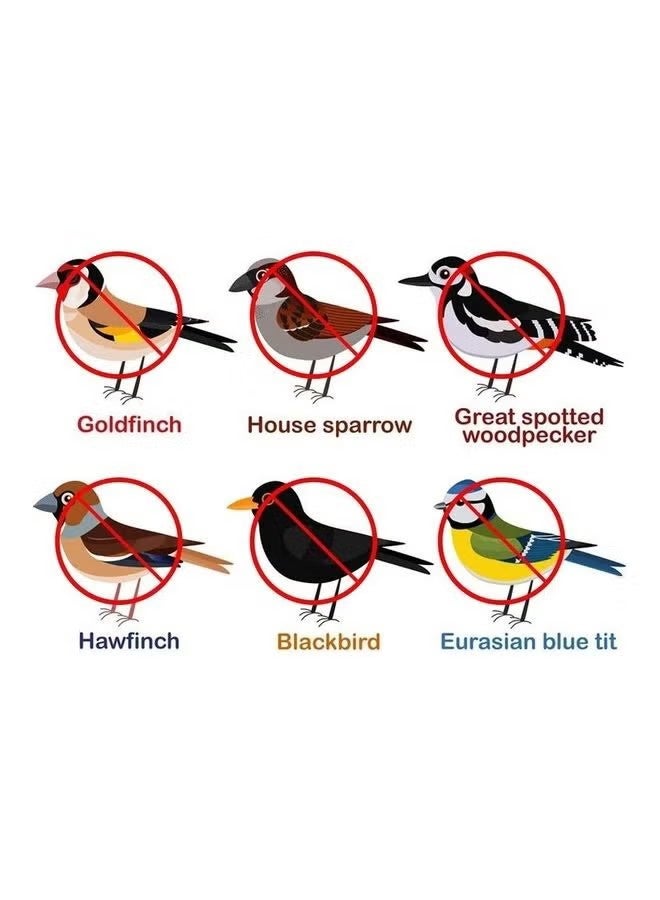 YJ Bird Repellent Deterrent Reflective Scare Tape Multicolour 4.8cm x 106meter - Image 5