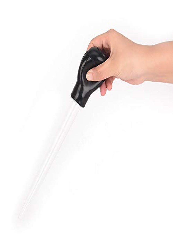Yiphates 2 Pcs 11-Inch Turkey Baster with Silicone Bulb, Clear, Ideal for Roasting Juices, Butter Drippings, Glazes - Image 3