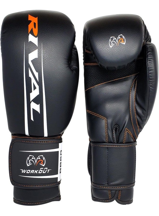 RIVAL Boxing RB60 2.0 Workout Bag Gloves, Hook and Loop Closure - Breathable Mesh Palm, Soft Inner Lining, and Pre-Formed Pro Fit - Image 2