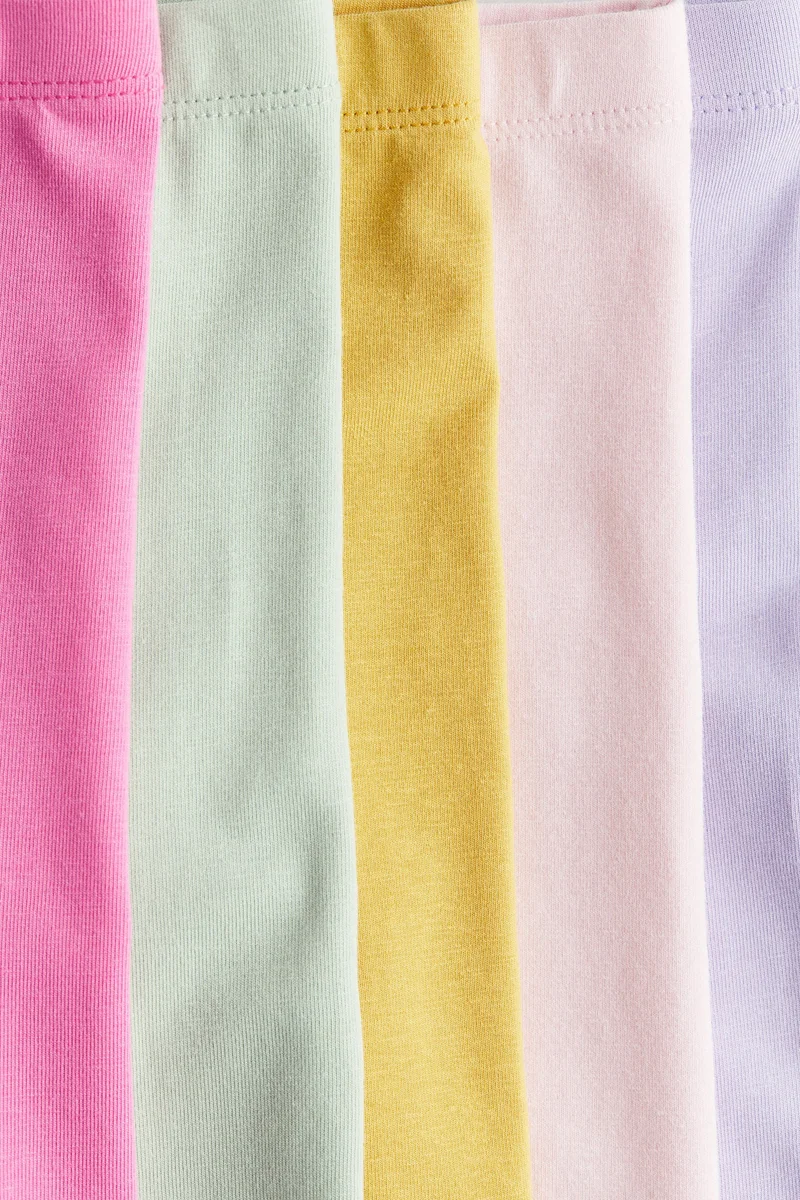 H&M 5-pack jersey leggings