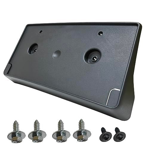 KYYET Front Bumper License Tag Plate Frame Bracket Holder Compatible with 2019 2020 2021 2022 2023 2024 Dodge Ram 1500 Replace CH1068151 68274215AE
