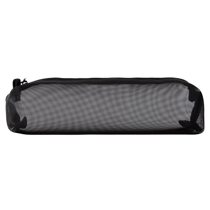 Muji Nylon Mesh Pen Case Square Black - Image 1