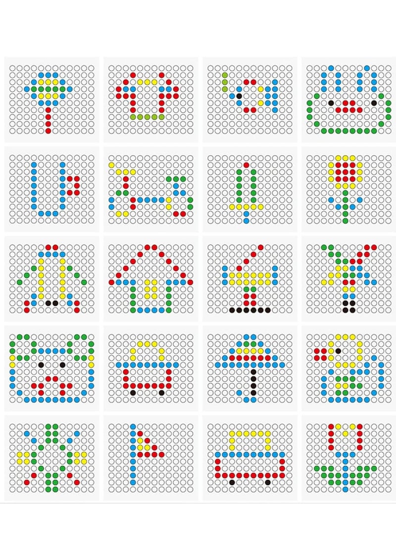 لوحة رسم مغناطيسية للأطفال تتضمن أنماطًا مرجعية - Image 3