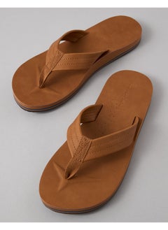 American Eagle AE Men's Classic Leather Flip Flop  - Image 2