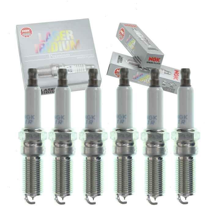 6 pc NGK Laser Iridium Spark Plugs compatible with Chevrolet Camaro 36L V6 20102015