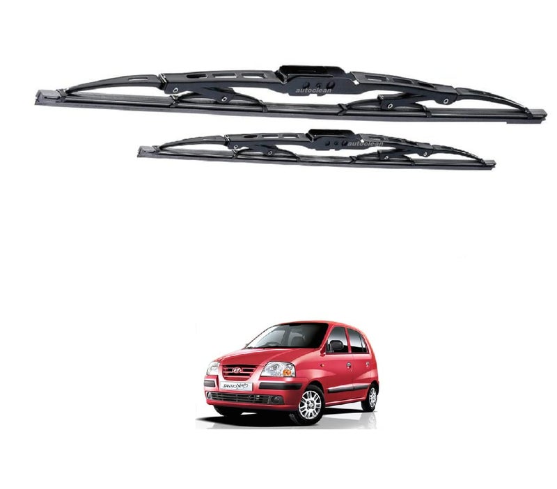 AutoClean Metal Frame Wiper Blade Suitable For Santro Xing - Image 1