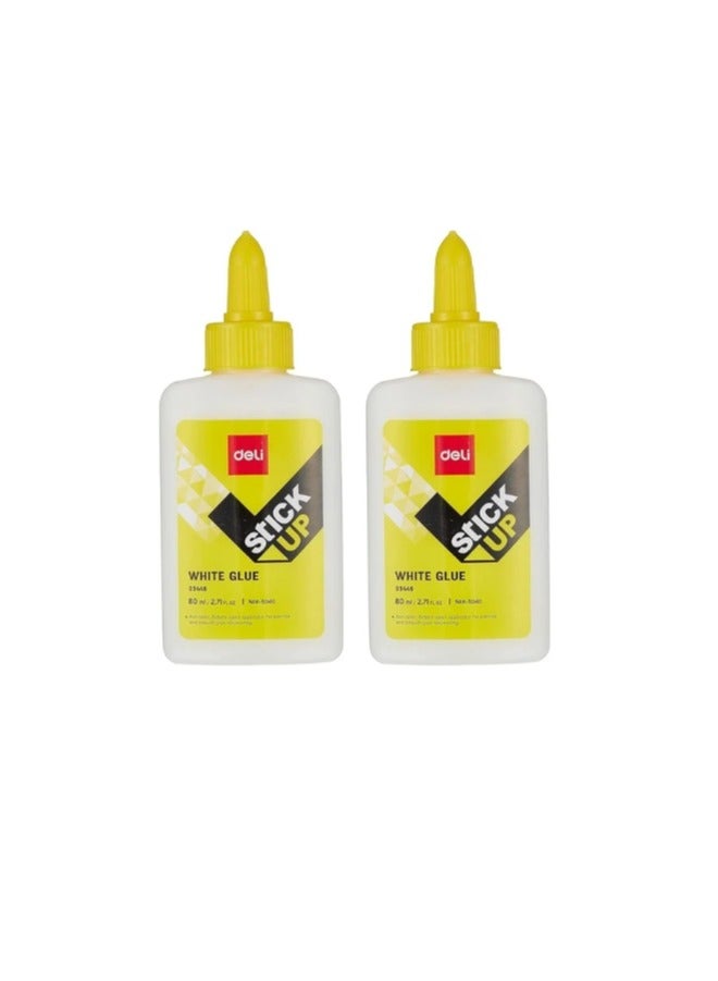 Deli لصق أبيض دلي E39446 عبوة من 2 - Image 1