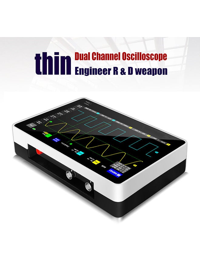 1013D 2 Channels 100MHz*2 Band Width 1GSa/s Sampling Rate Oscilloscope with 7 Inch Color TFT LCD Touching Screen