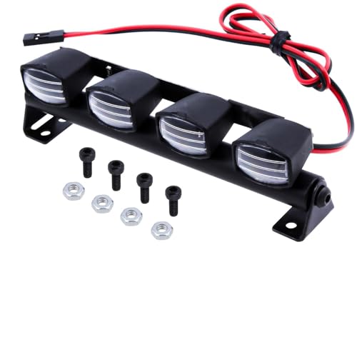 Hobbypark مجموعة أضواء السقف لسيارة هوبى بارك RC مع 5 مصابيح LED لملحقات شاحنة 1/10 RC كراولر - Image 1