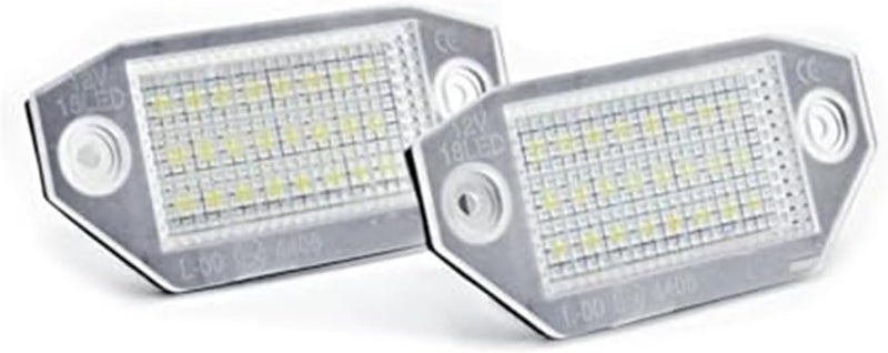 Wivplex 2Pcs White License Plate Light for Ford Mondeo MKIII - Image 1