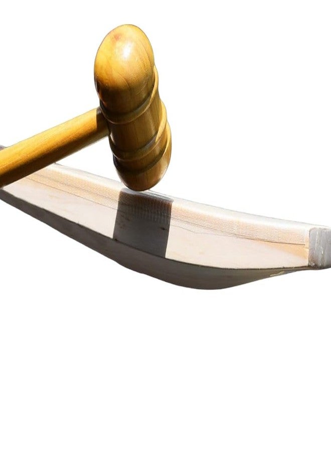 GOLS Cricket Mallet Hammer | Wooden Bat Mallet for Knocking to Improve Bat - | Wooden Knocking Hammer Mallet Double Sided - Image 5