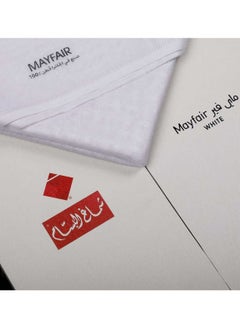 Shemagh Albassam MayFair white