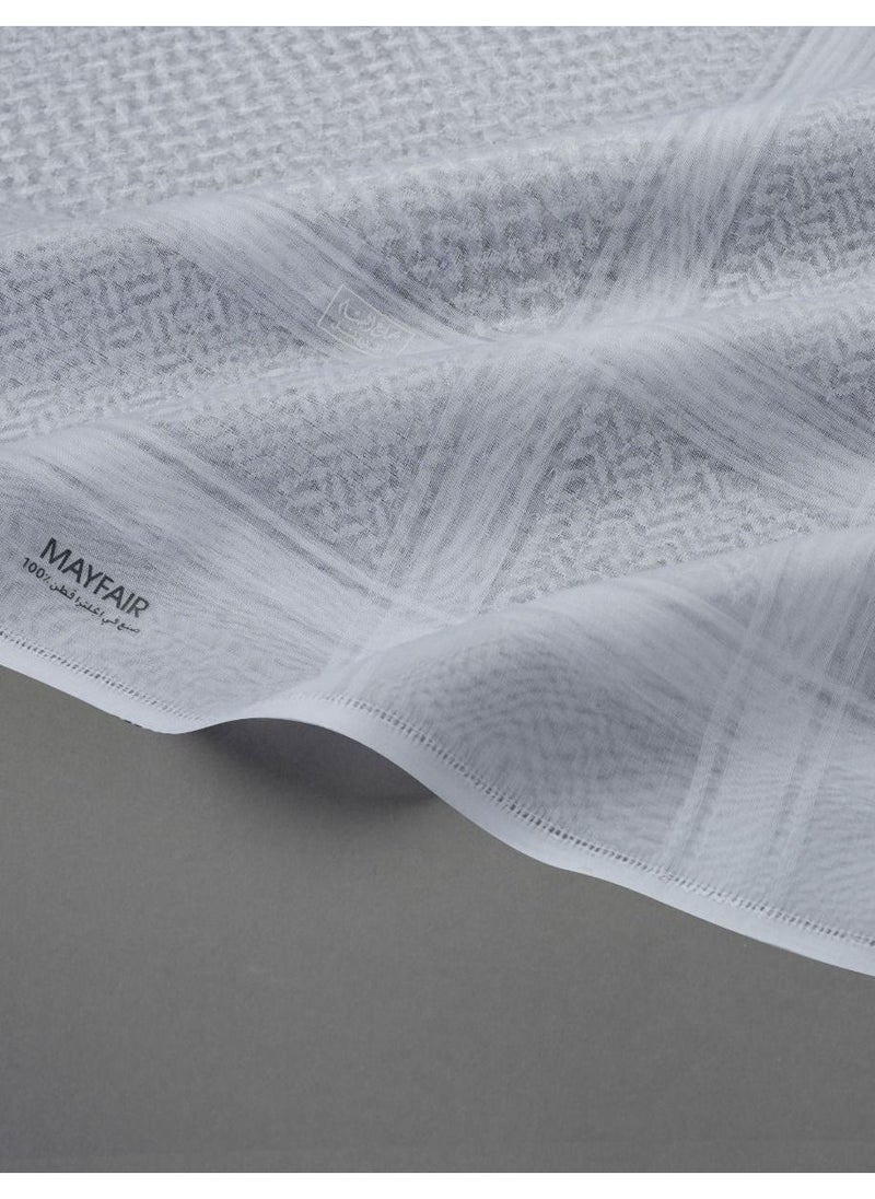 Mayfair - Shemagh Albassam MayFair white - Image 1