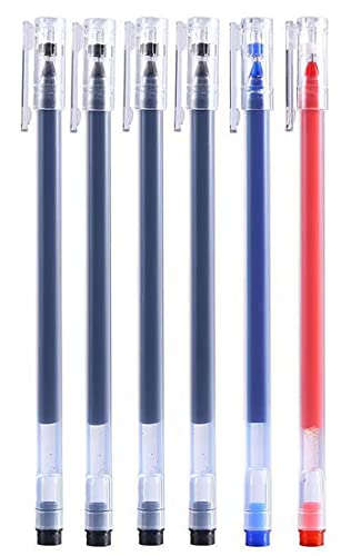 Gullor Slender Gel Ink Rollerball Pen, Quick Drying Ink Pens Fine Point, Office School Stationery Supplies, Black Ink, 24 Pieces - Image 4