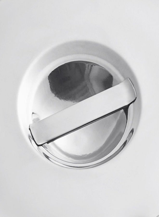 Soro Essentials- 10.5" Stainless Steel Vegetable Inset Notched Cover Fits 11 qt. Inset- Perfect for Commercial Food Warmer Soup Warmer Soup Chafer Applicable to Catering Buffet Parties Banquets - Image 5