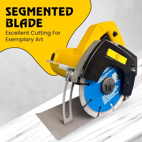 Jon Bhandari Tools Marble Cutter Machine 1100W, 11000 RPM – Heavy Duty 220V Electric Tile Cutter with 110mm & 125mm Blades – Power Tool for Cutting Marble, Granite, Stone, Wall, Concrete & Tiles - Image 3