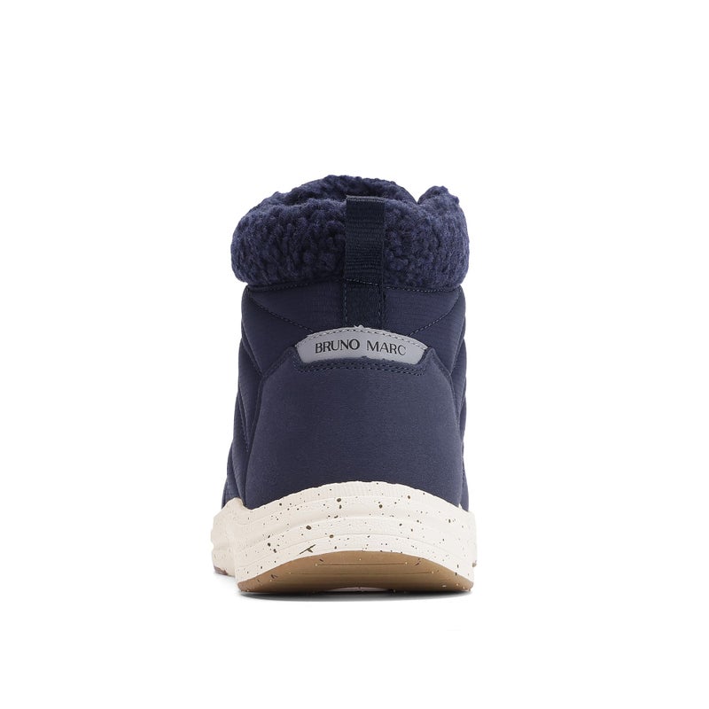 Bruno Marc Men's Winter Boots Outdoor Cold-Weather Warm Lightweight Walking Boots,BLUE,Size 12,SBSB2311M - Image 3