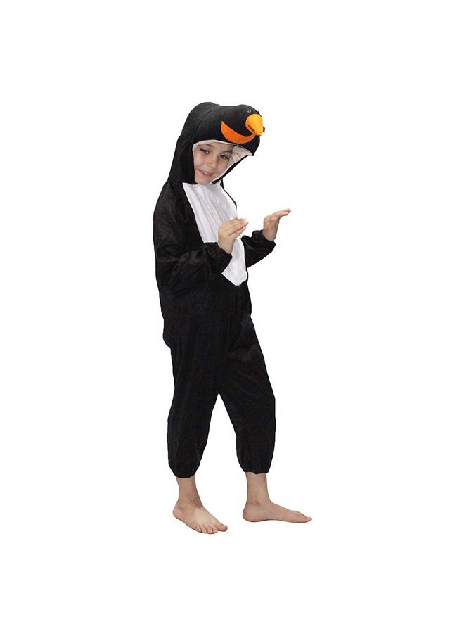 Kaku Fancy Dresses Kaku Fancy Dresses Woodpecker Bird Costume -Black, 7-8 Years, For Boys & Girls  - Image 2