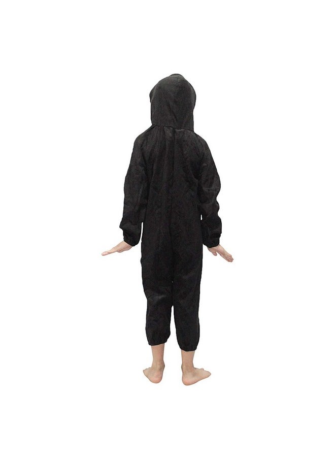 Kaku Fancy Dresses Kaku Fancy Dresses Woodpecker Bird Costume -Black, 7-8 Years, For Boys & Girls  - Image 3