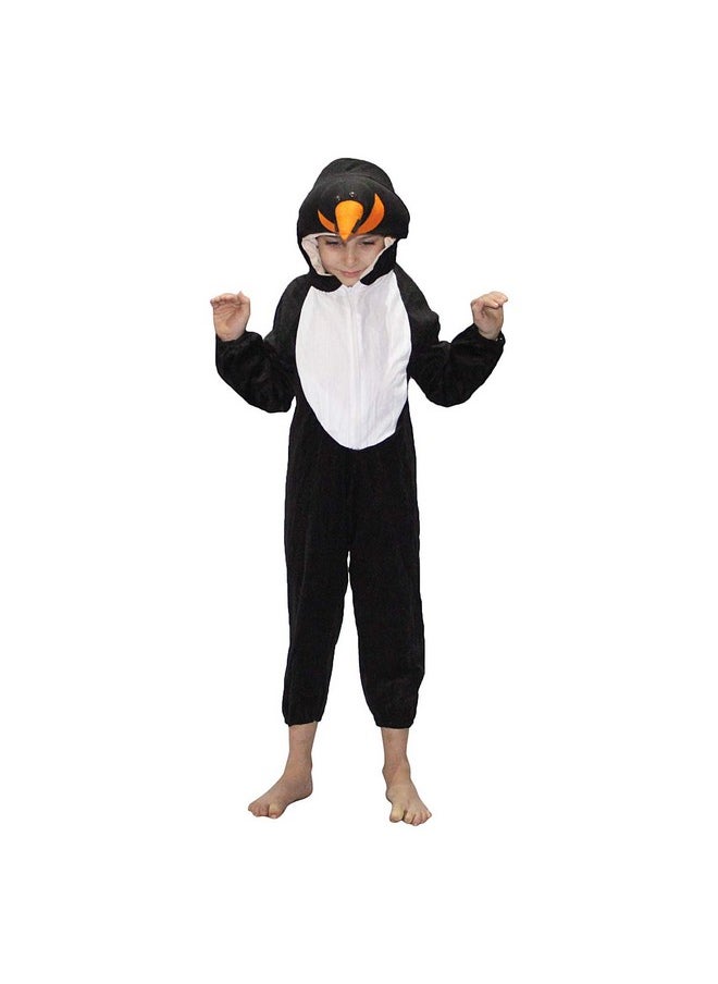 Kaku Fancy Dresses Kaku Fancy Dresses Woodpecker Bird Costume -Black, 7-8 Years, For Boys & Girls  - Image 1