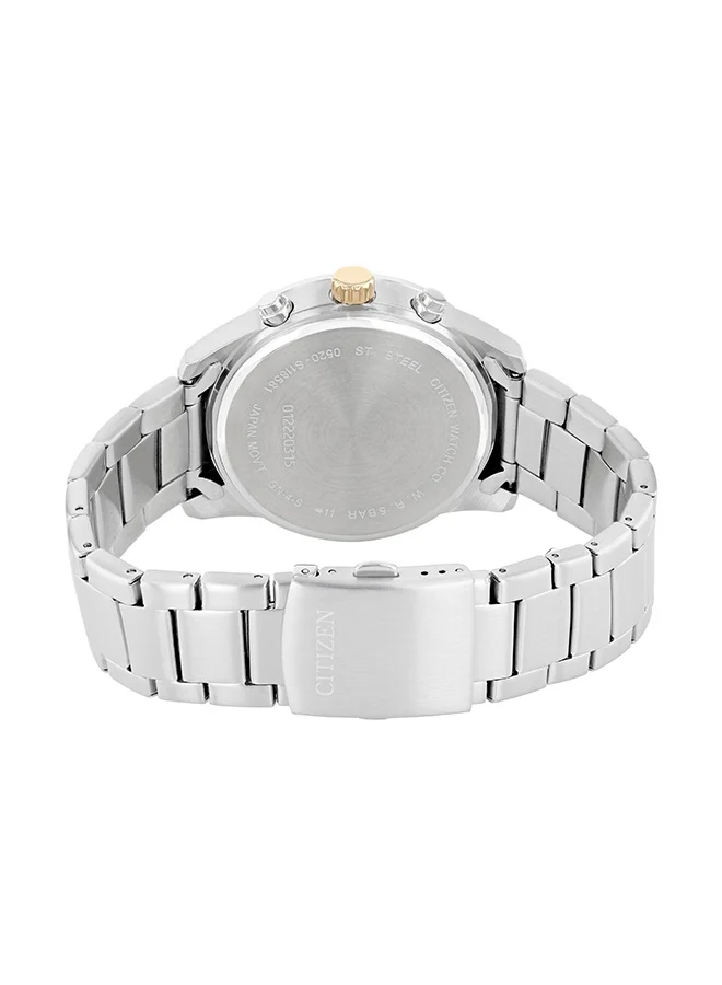 CITIZEN Men's Stainless Steel Quartz Chronograph Watch AN8168-51H - 44 mm