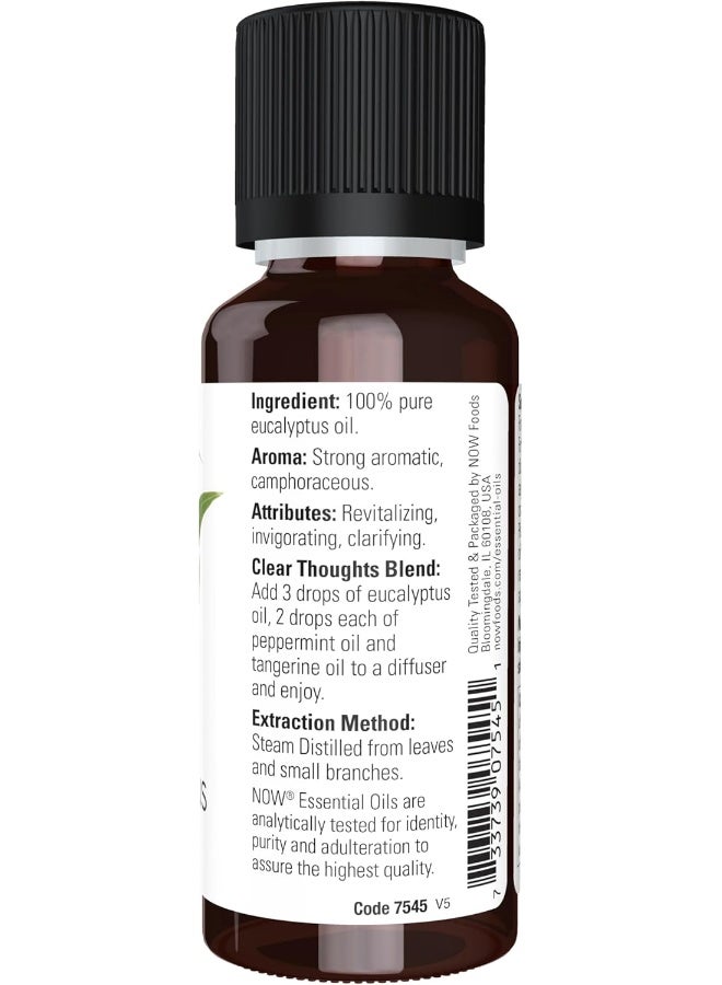 NOW Solutions Eucalyptus Oil 1 Oz 100% Pure - Image 2