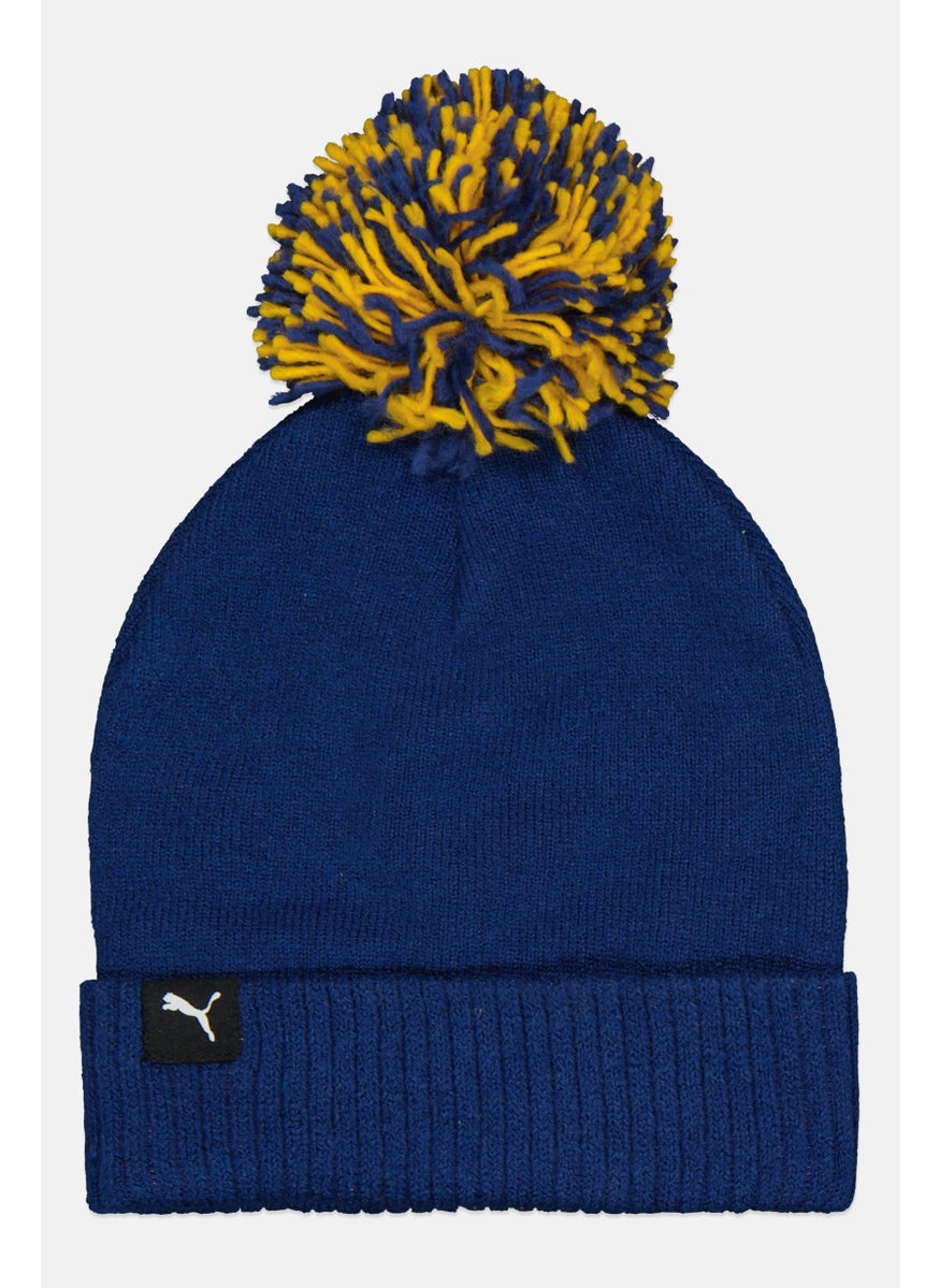 PUMA Kids Boy Graphic Printed Beanie, Blue  - Image 2