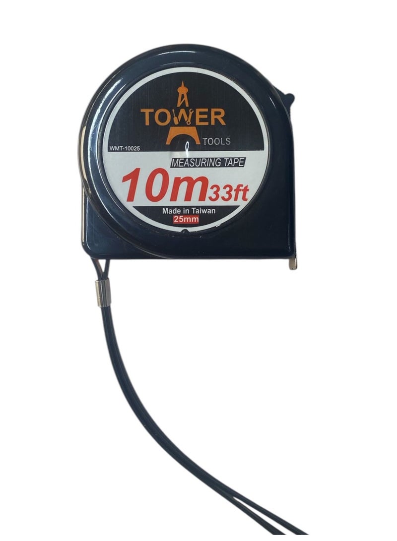 Tower Tools Measuring Tape  10 m Made in Taiwan - Image 2
