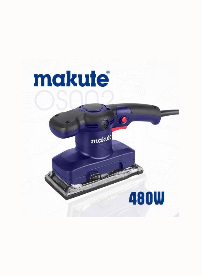 makute 480W Professional Mini Corded Orbital Sander - Image 1