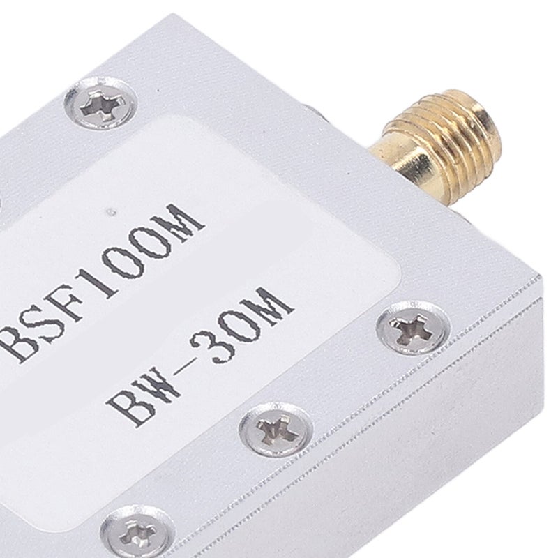 Band Stop Filter 88‑108M Anti FM Interference CNC Aluminum Alloy Shell Passive Notch Filter - Image 4