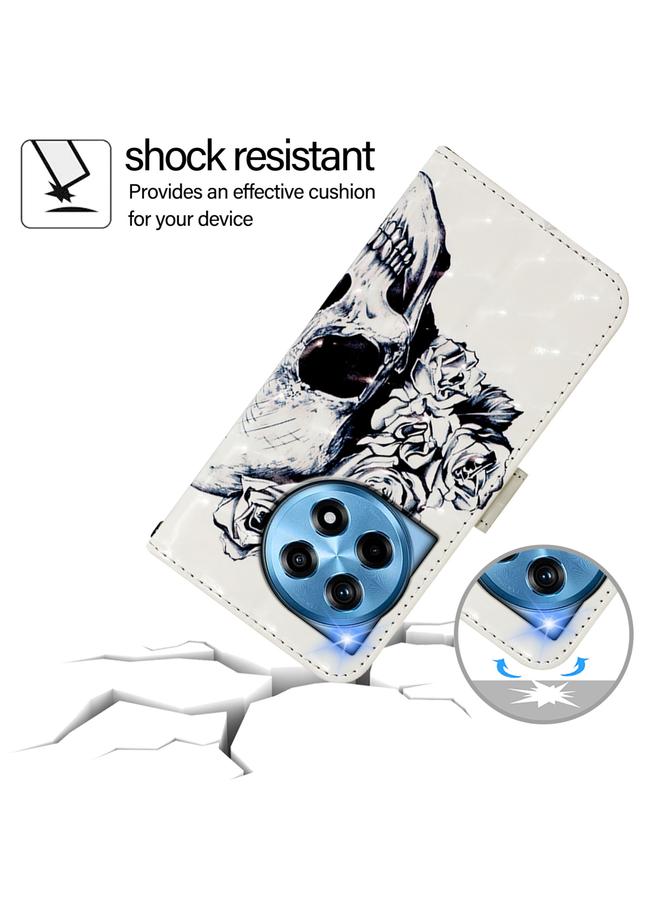 S-TOP Case For OnePlus 12R 5G Global 3D Painting Horizontal Flip Leather Phone Case - Image 5