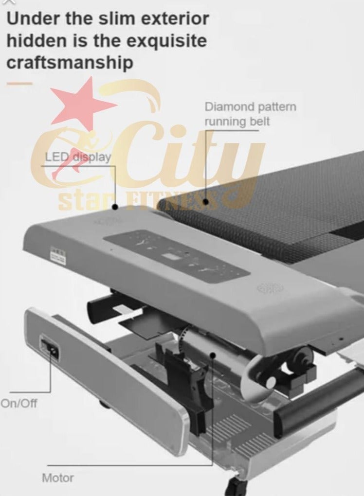 City Star Multi Function Treadmill - Removable Arm Extension - Up to 110 KG - 5 Year Warranty - Image 3