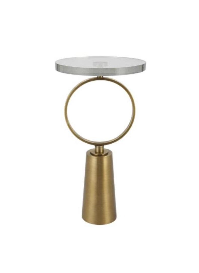 Zahrat Al Raiyan golden side table 