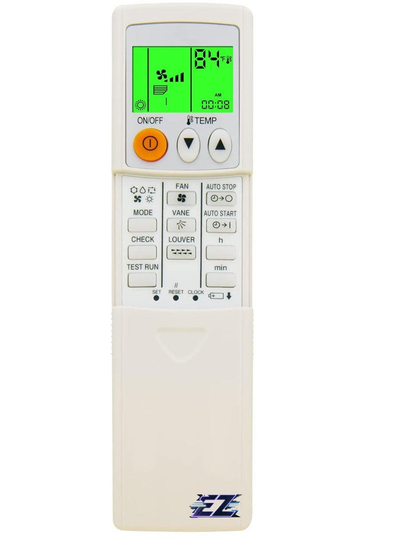 ELTRAZONE Replacement Mitsubishi Electric Air Conditioner Mr. Slim Remote Control PKA-A12GAL PKA-A18GAL PKA-A24FAL PKA-A30FAL PKA-A36FAL PKA-A24KA4 PKA-A30KA4 PKA-A36KA4 with battery - Image 2